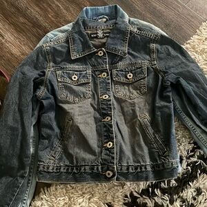 Express Jean jacket size: small